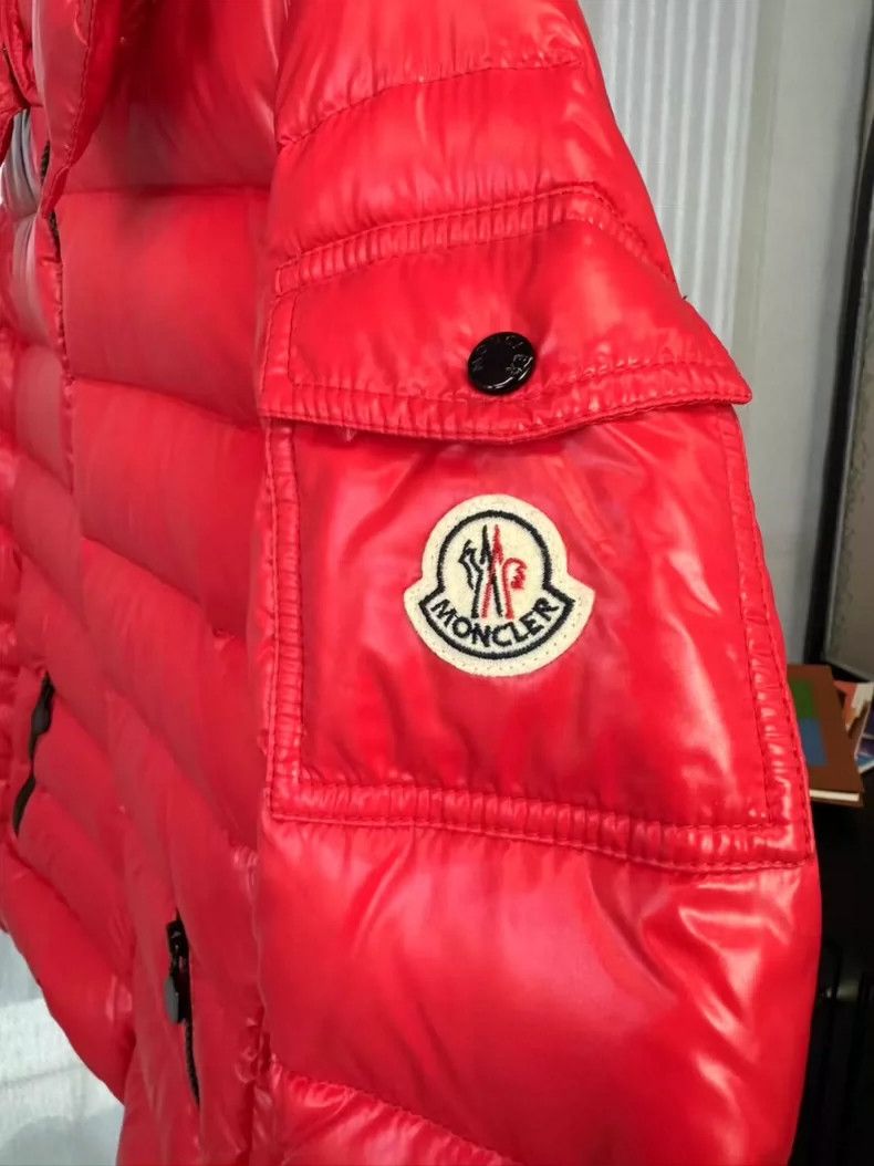 Moncler Moncler Bady Red Hooded Down Jacket Size US S / EU 44-46 / 1 - 2 Thumbnail
