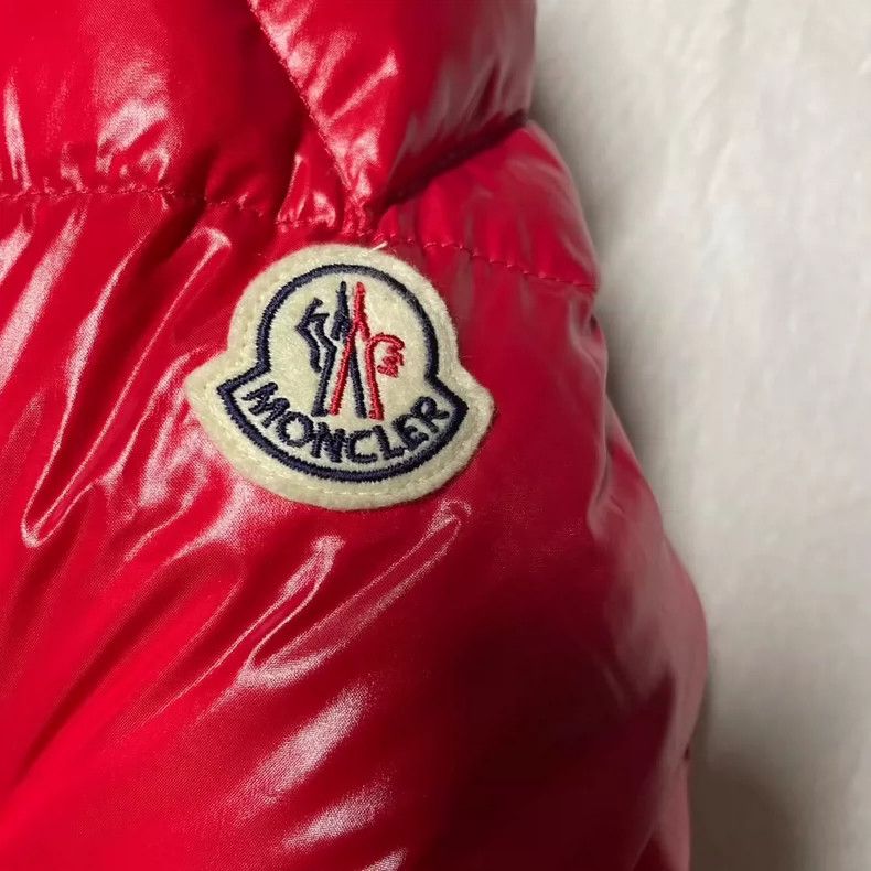 Moncler Moncler Red Shiny Puffer Jacket Size US L / EU 52-54 / 3 - 7 Thumbnail