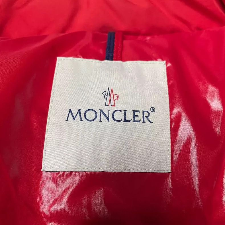 Moncler Moncler Red Shiny Puffer Jacket Size US L / EU 52-54 / 3 - 3 Thumbnail
