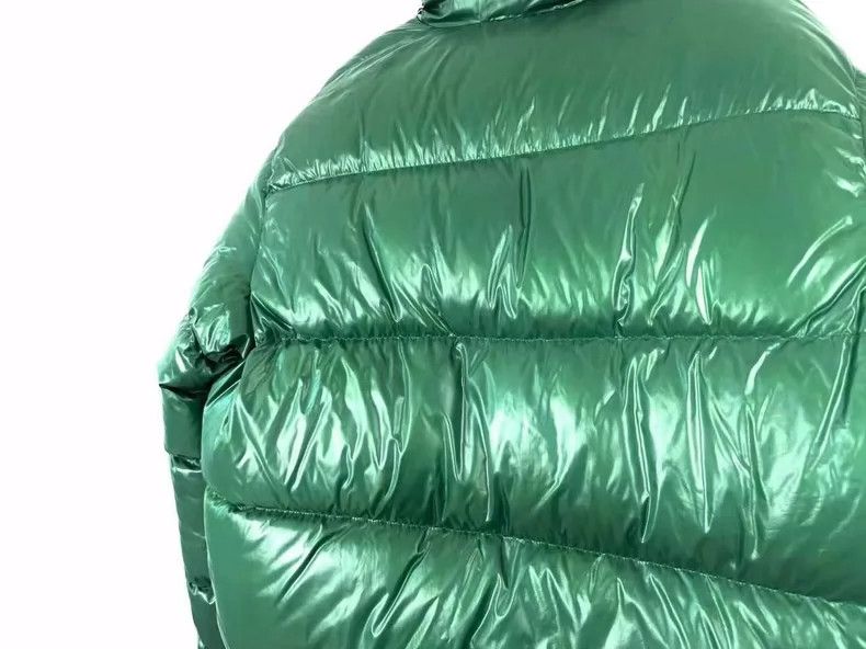 Moncler Moncler green purple down jacket Size US L / EU 52-54 / 3 - 5 Thumbnail