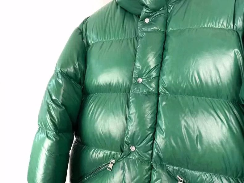 Moncler Moncler green purple down jacket Size US L / EU 52-54 / 3 - 2 Thumbnail