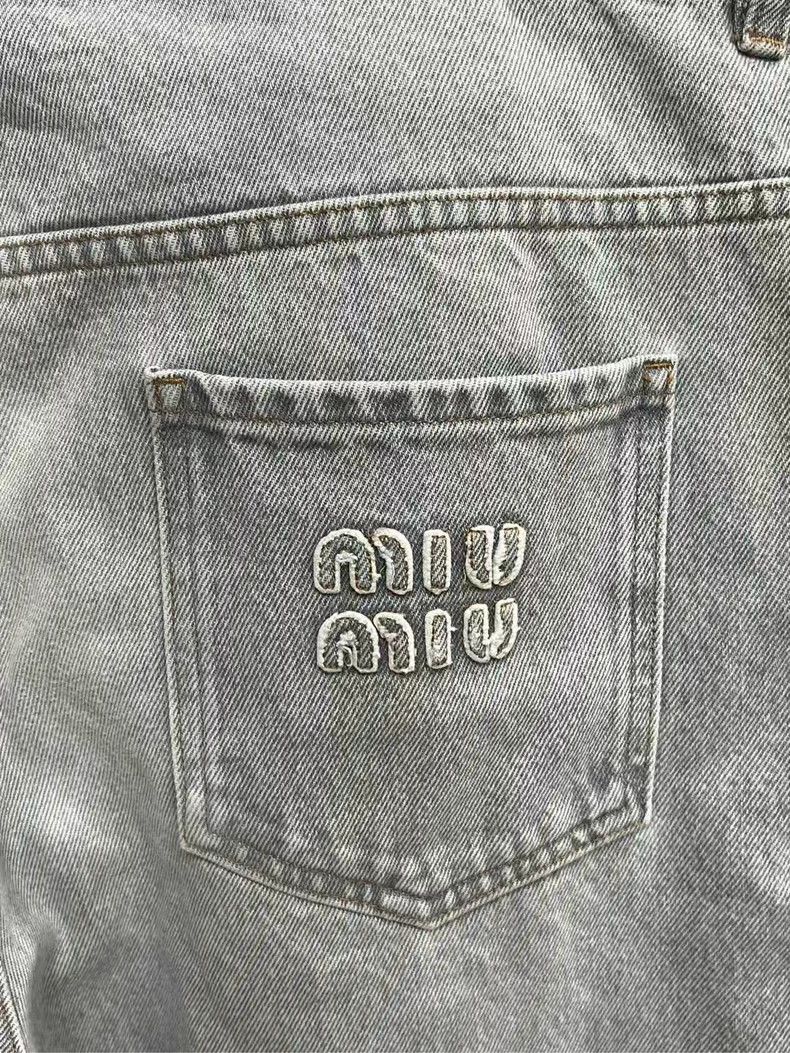 Miu Miu miumiu destroyed hem jeans Size US 29 - 3 Thumbnail