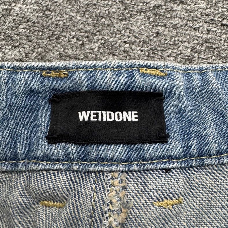 WE11DONE WE11DONE washed distressed denim shorts Size US 26 / EU 42 - 4 Thumbnail