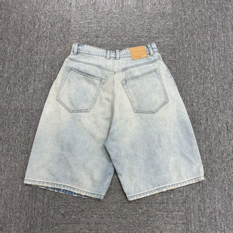 WE11DONE WE11DONE washed distressed denim shorts Size US 26 / EU 42 - 2 Thumbnail