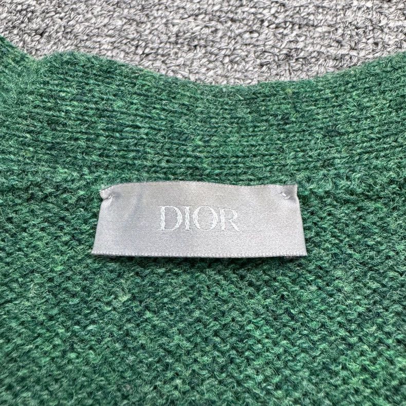 Dior Dior embroidered wool cardigan Size US M / EU 48-50 / 2 - 3 Thumbnail