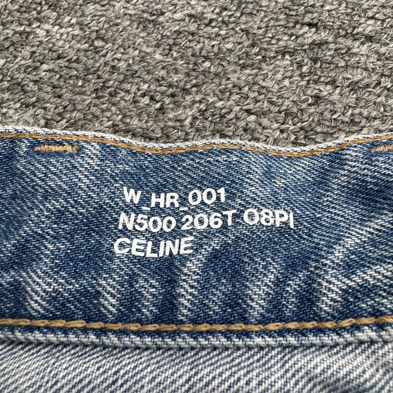 Celine washed denim jeans