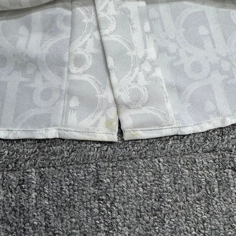 Dior Dior full print silk long sleeve shirt Size US XL / EU 56 / 4 - 3 Thumbnail