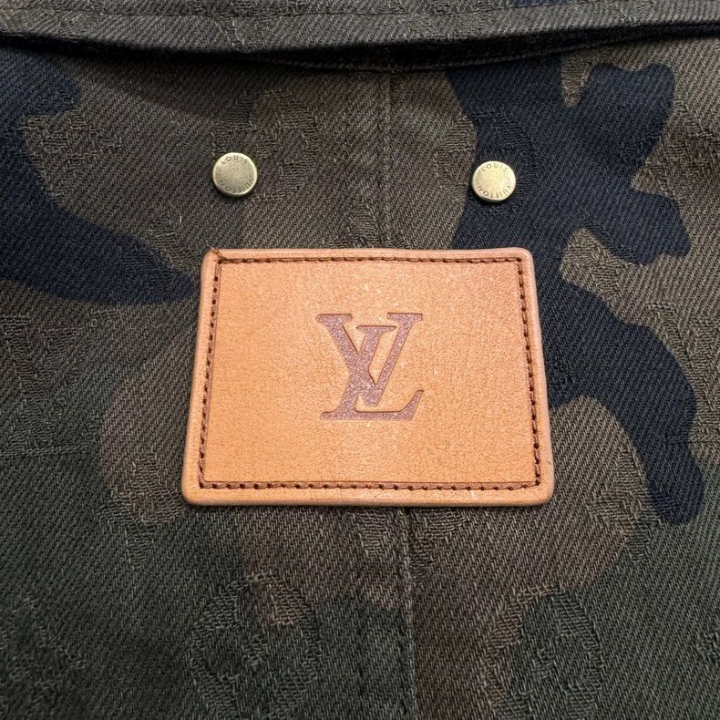 louis vuitton lv supreme camo jacket