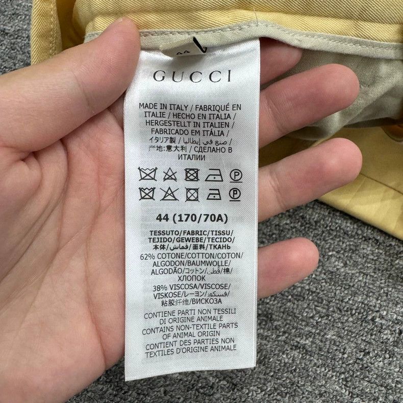 Gucci Gucci solid color casual pants Size US 44 / EU 60 - 4 Thumbnail