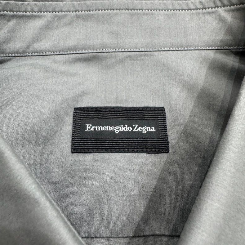 Ermenegildo Zegna Ermenegildo Zegna solid long sleeve shirt Size US L / EU 52-54 / 3 - 3 Thumbnail