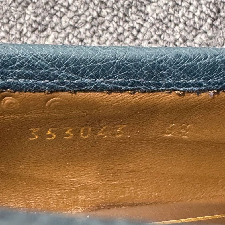 Gucci Gucci ostrich leather loafer shoes Size US 6.5 / EU 39-40 - 5 Thumbnail