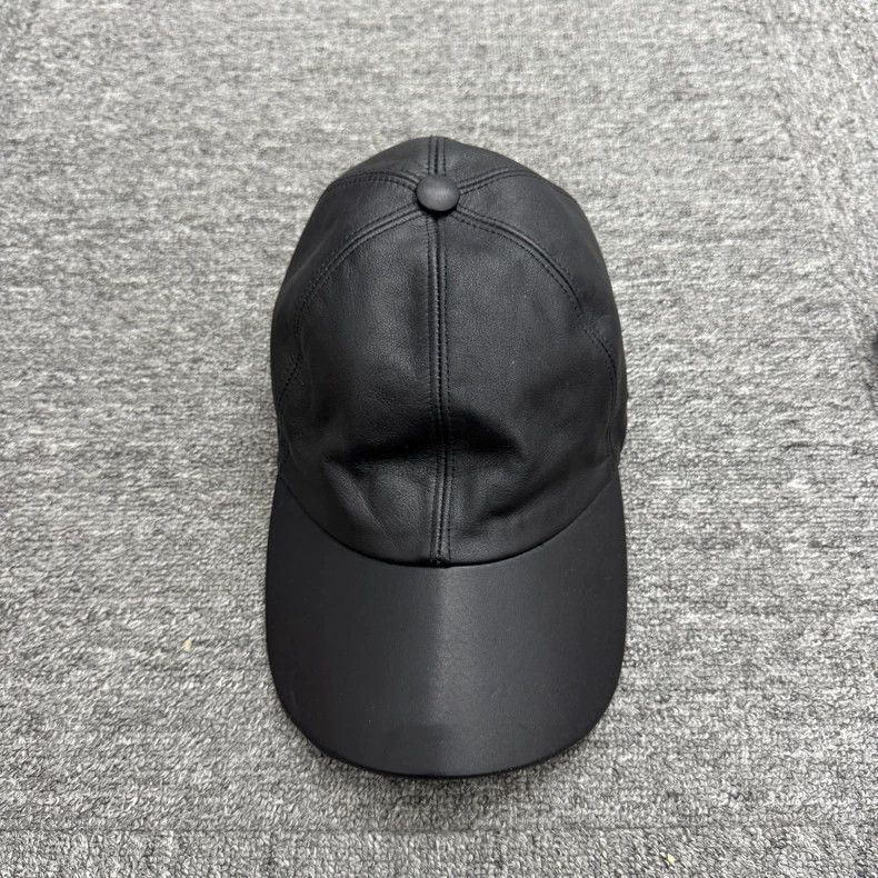 Ermenegildo Zegna zegna leather baseball cap Size ONE SIZE - 2 Thumbnail