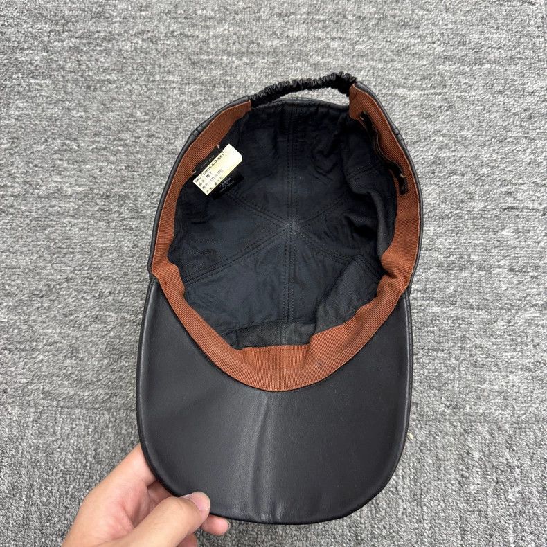 Ermenegildo Zegna zegna leather baseball cap Size ONE SIZE - 4 Thumbnail