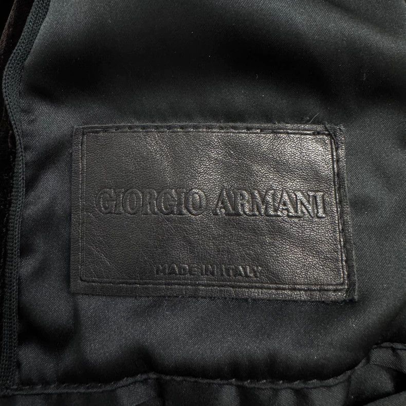 Emporio Armani Giorgio Armani velvet bomber jacket Size US M / EU 48-50 / 2 - 3 Thumbnail