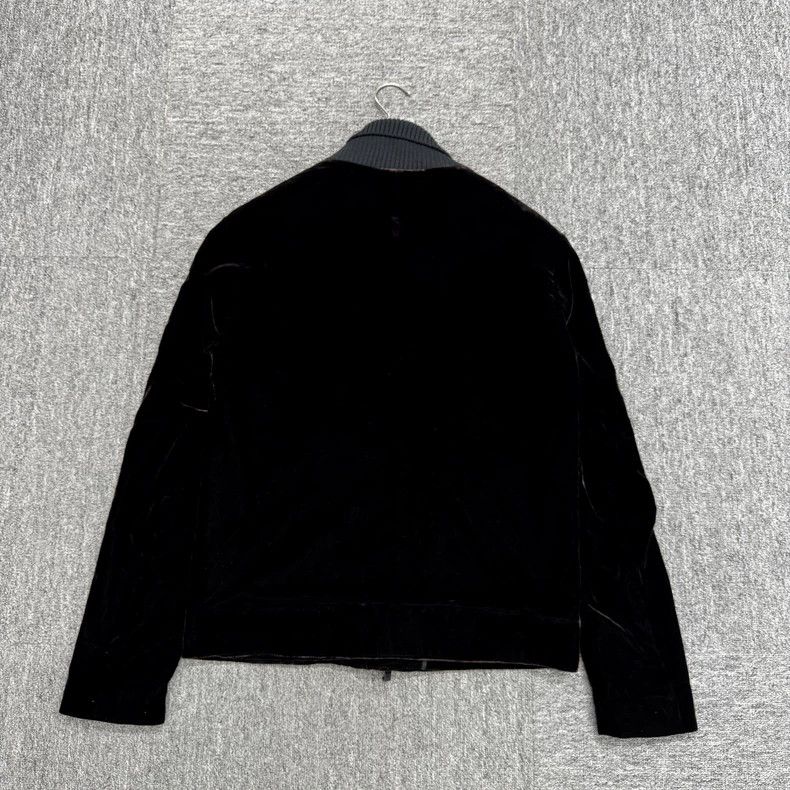 Emporio Armani Giorgio Armani velvet bomber jacket Size US M / EU 48-50 / 2 - 2 Thumbnail