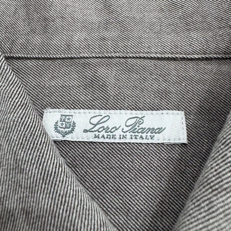 Loro Piana loro piana long sleeve button shirt Size US S / EU 44-46 / 1 - 3 Thumbnail