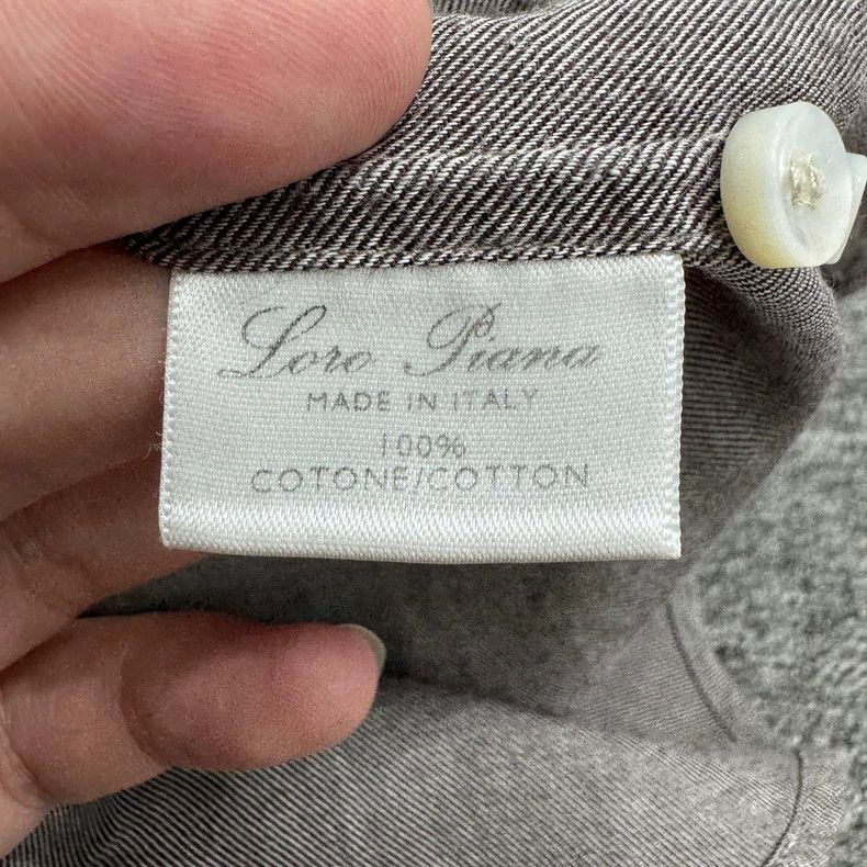 Loro Piana loro piana long sleeve button shirt Size US S / EU 44-46 / 1 - 4 Thumbnail