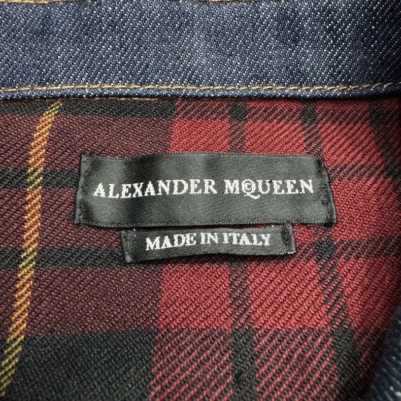 Alexander McQueen Alexander Mcqueen denim jacket with skull Size US L / EU 52-54 / 3 - 3 Thumbnail