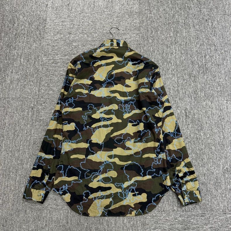 Dior Dior camo embroidery long sleeve shirt Size US L / EU 52-54 / 3 - 2 Thumbnail