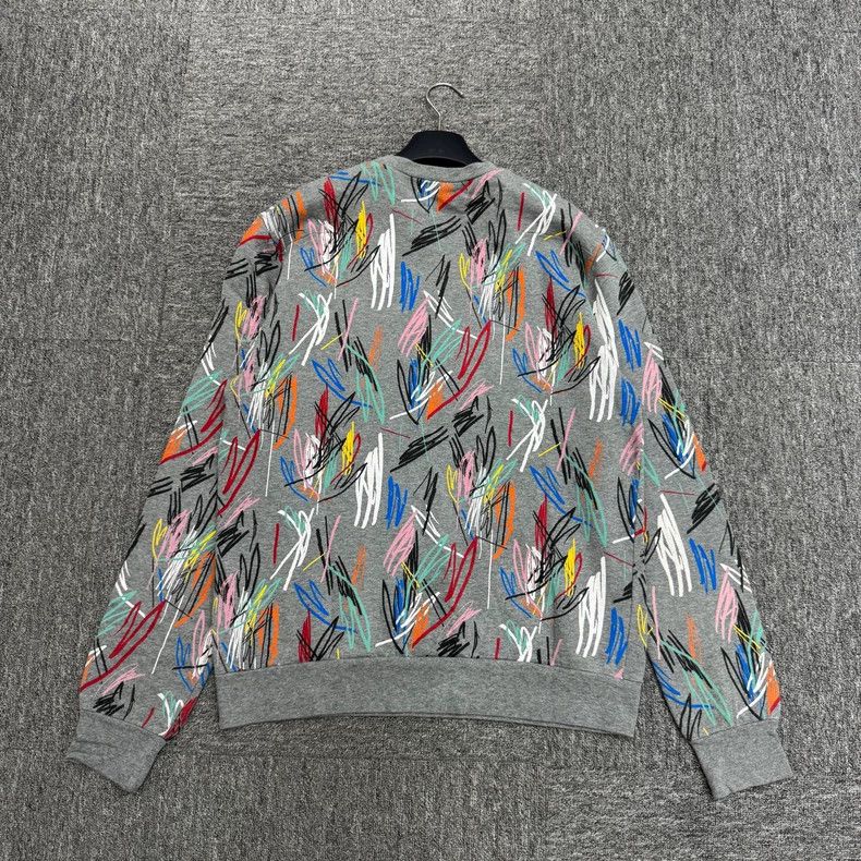 Dior Dior colorful lines sweatshirt Size US L / EU 52-54 / 3 - 2 Thumbnail