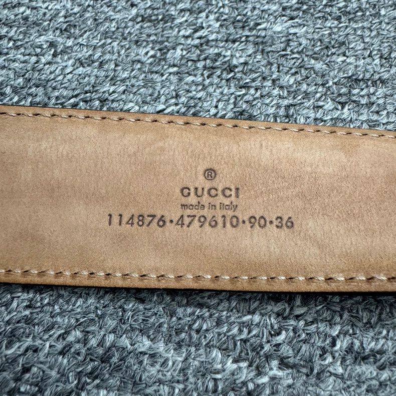 Gucci gucci purple logo belt Size ONE SIZE - 6 Thumbnail
