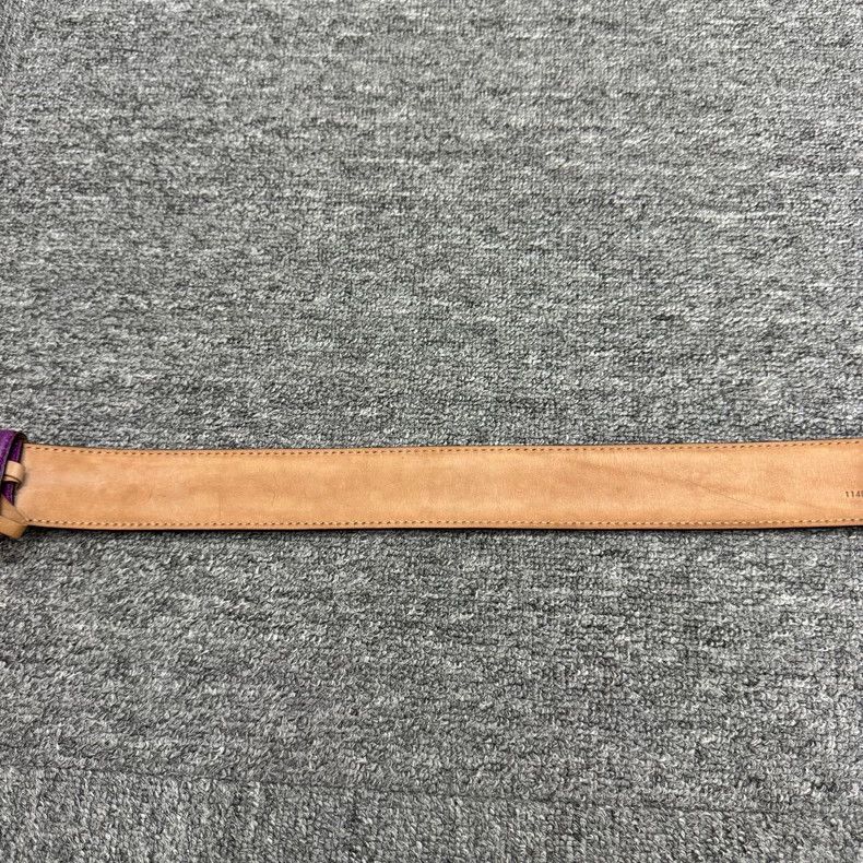 Gucci gucci purple logo belt Size ONE SIZE - 5 Thumbnail
