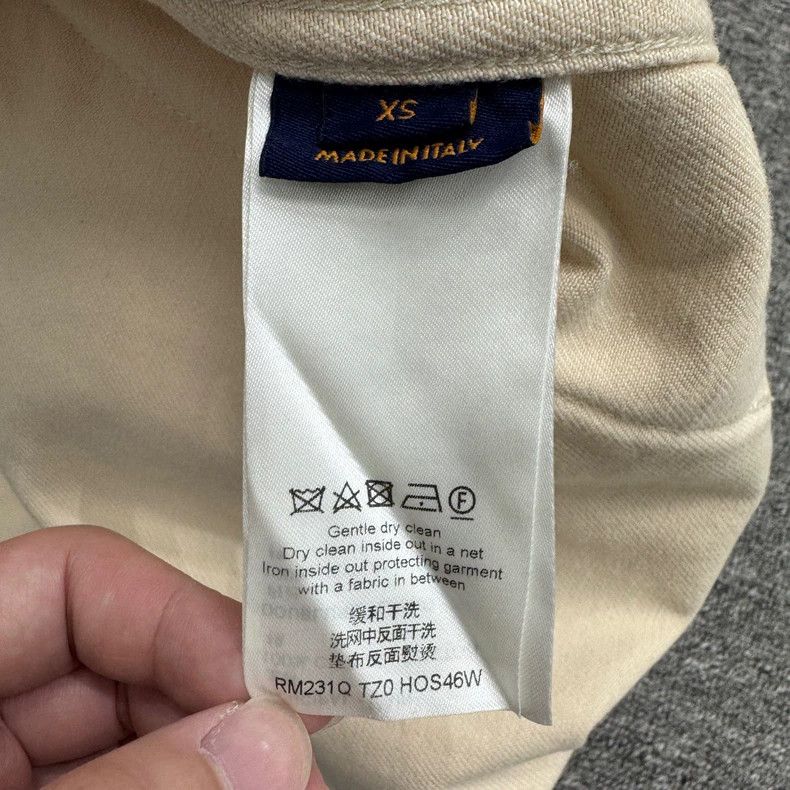Louis Vuitton louis vuitton beige short sleeve shirt Size US XS / EU 42 / 0 - 7 Thumbnail
