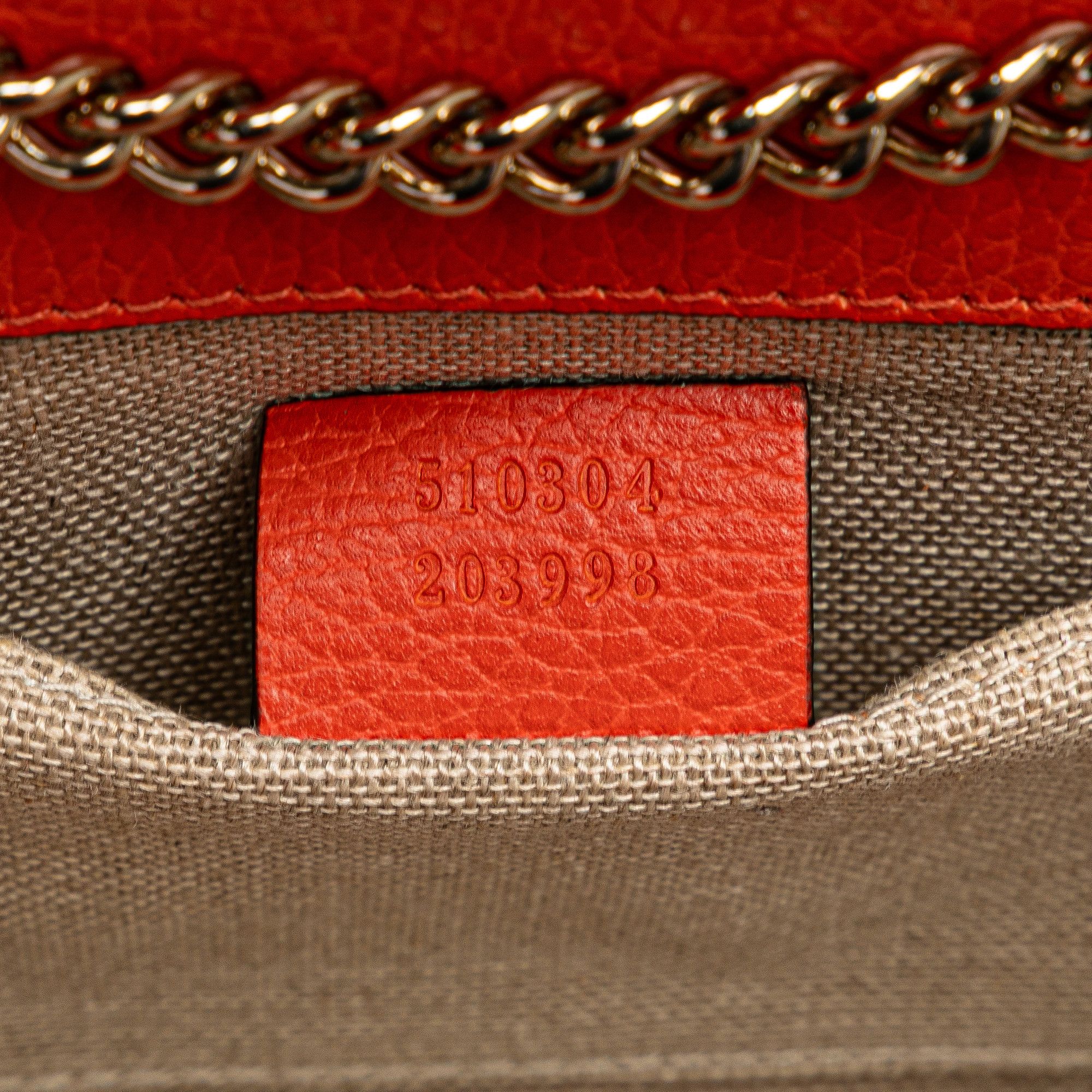 Gucci Gucci Small Dollar Calfskin Interlocking G Crossbody Size ONE SIZE - 6 Thumbnail