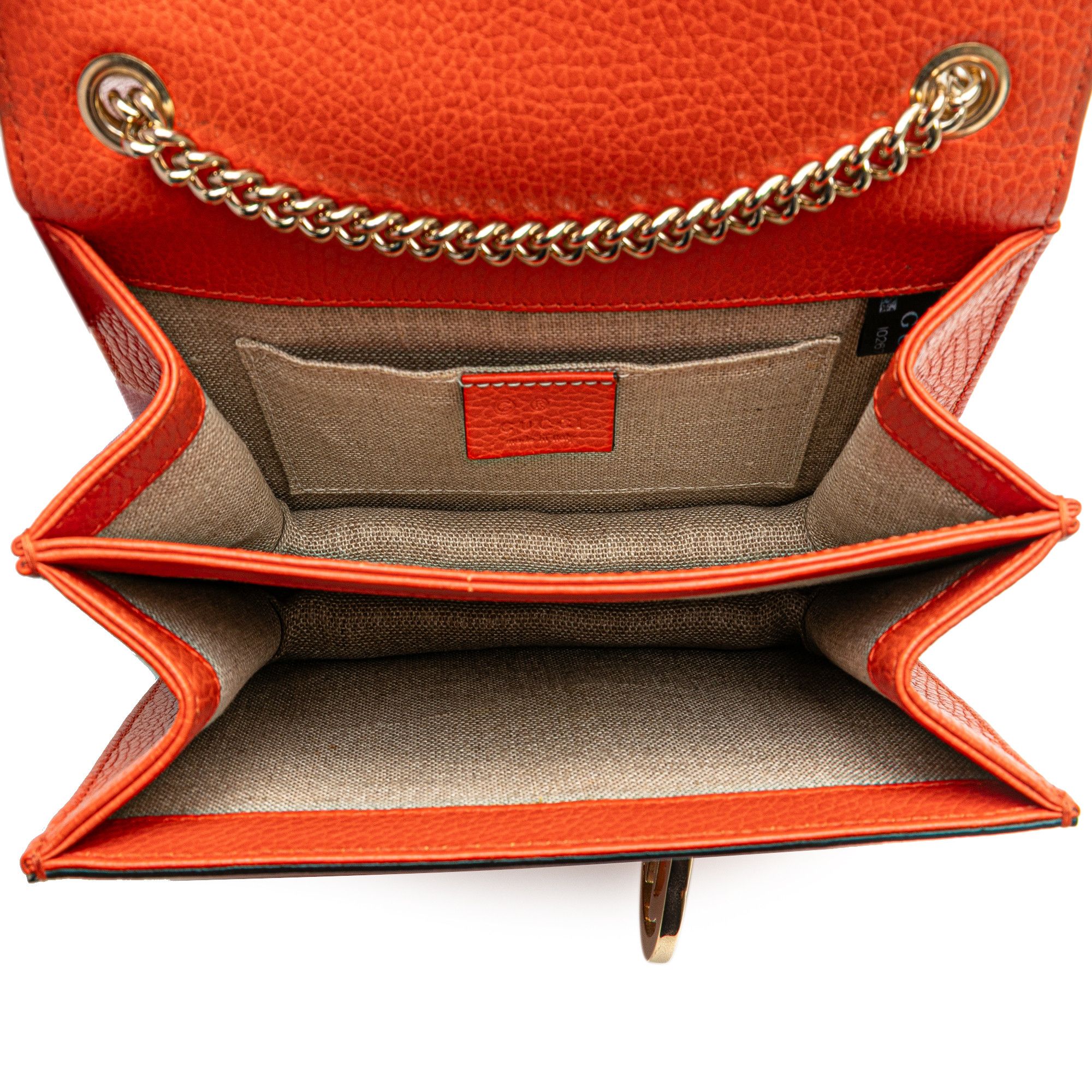 Gucci Gucci Small Dollar Calfskin Interlocking G Crossbody Size ONE SIZE - 4 Thumbnail