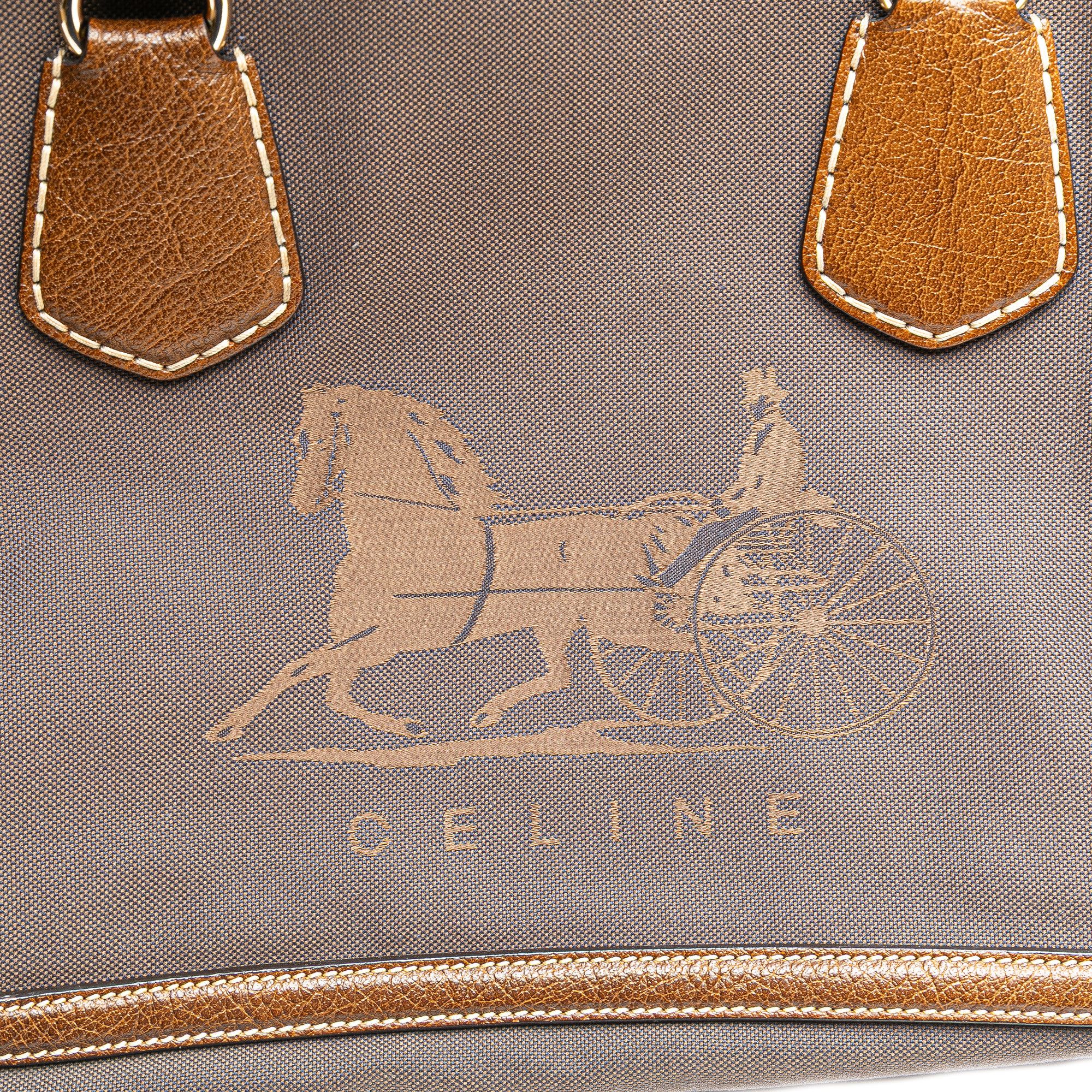 Celine Celine Canvas Carriage Tote Size ONE SIZE - 10 Thumbnail