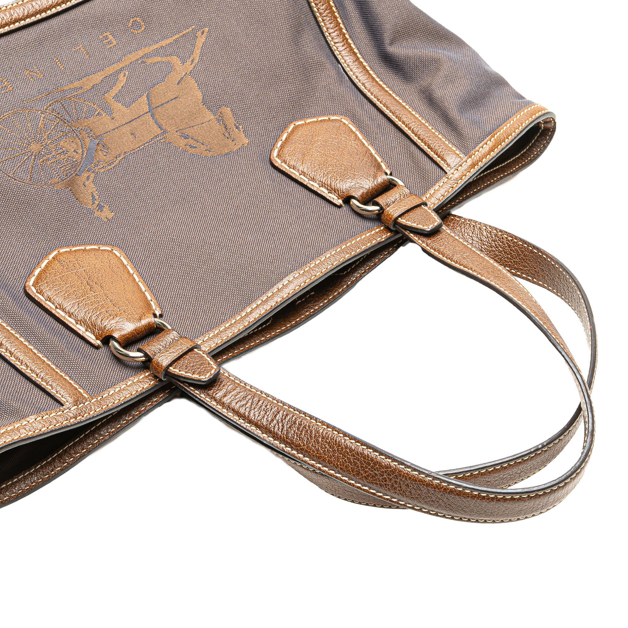Celine Celine Canvas Carriage Tote Size ONE SIZE - 11 Thumbnail