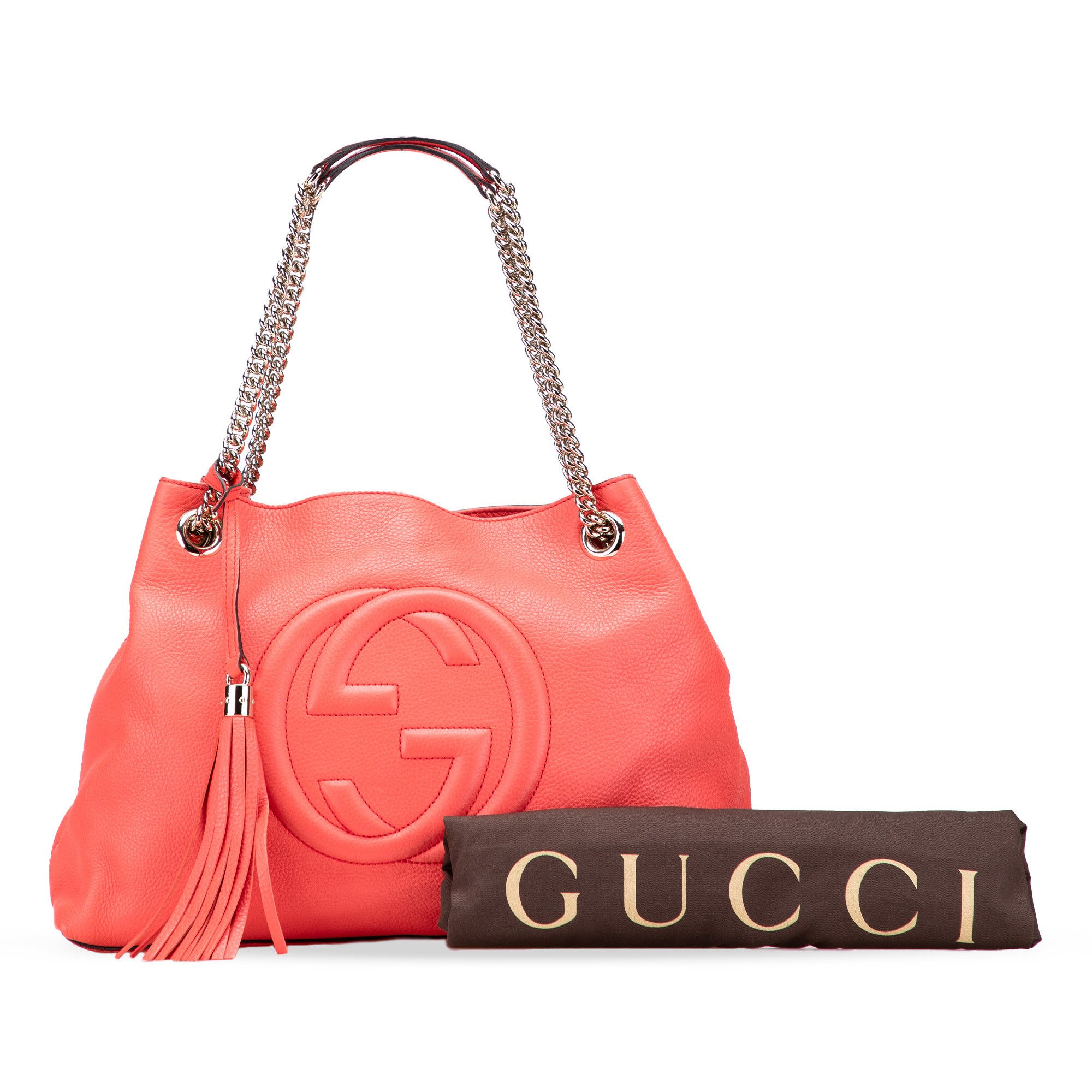 Gucci Gucci Medium Calfskin Soho Chain Tote Size ONE SIZE - 11 Thumbnail