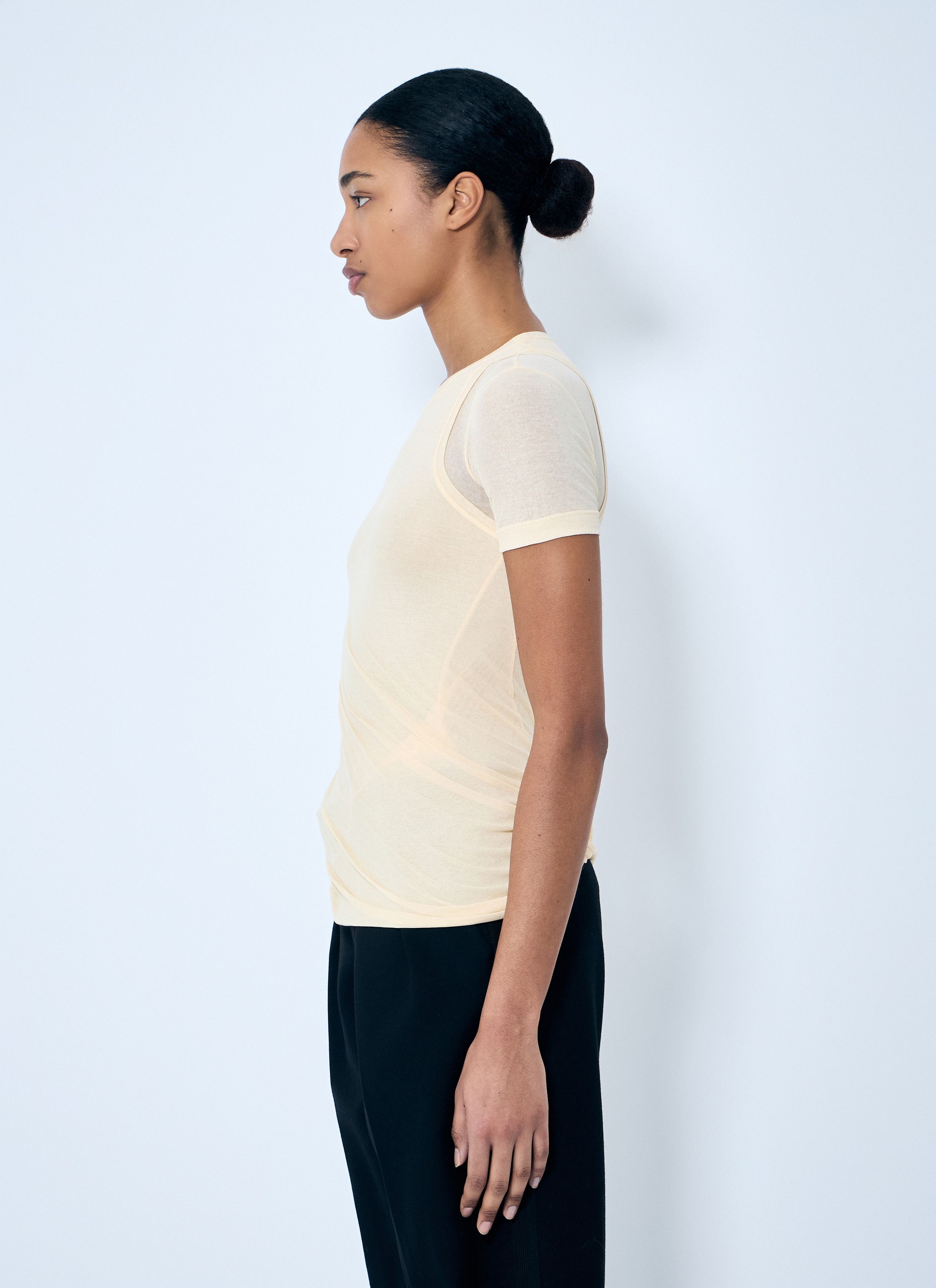 Jil Sander Layered T-Shirt Size XS / US 0-2 / IT 36-38 - 3 Thumbnail