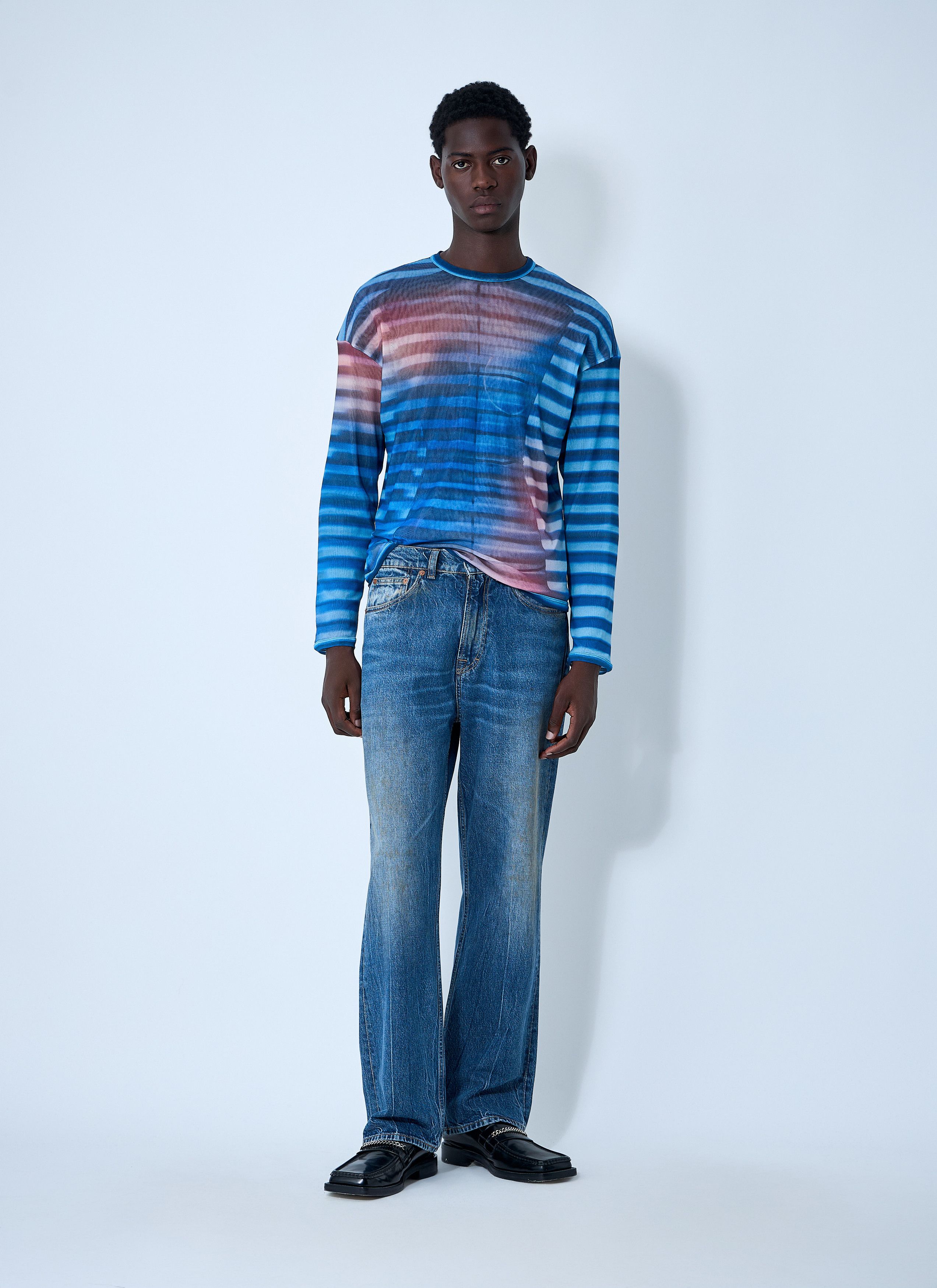 Jean Paul Gaultier Air Mesh Top Size US M / EU 48-50 / 2 - 2 Thumbnail