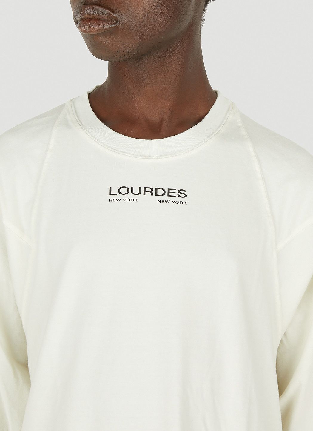 Lourdes Logo Print Graphic T-Shirt Size US L / EU 52-54 / 3 - 6 Thumbnail