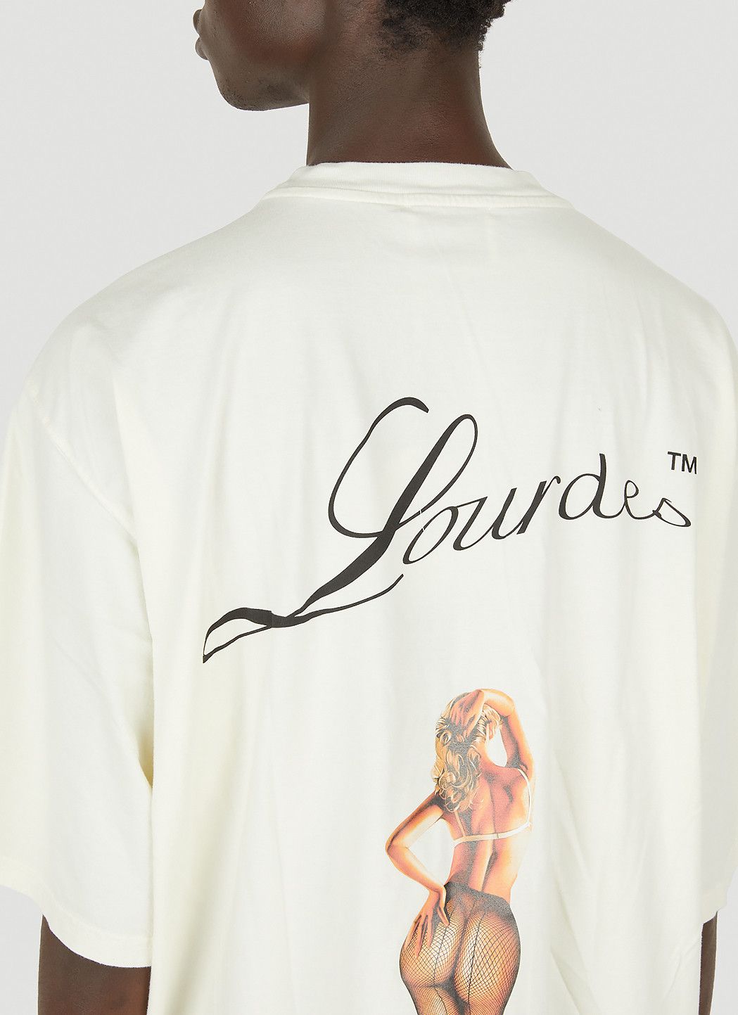 Lourdes Logo Print Graphic T-Shirt Size US M / EU 48-50 / 2 - 5 Thumbnail