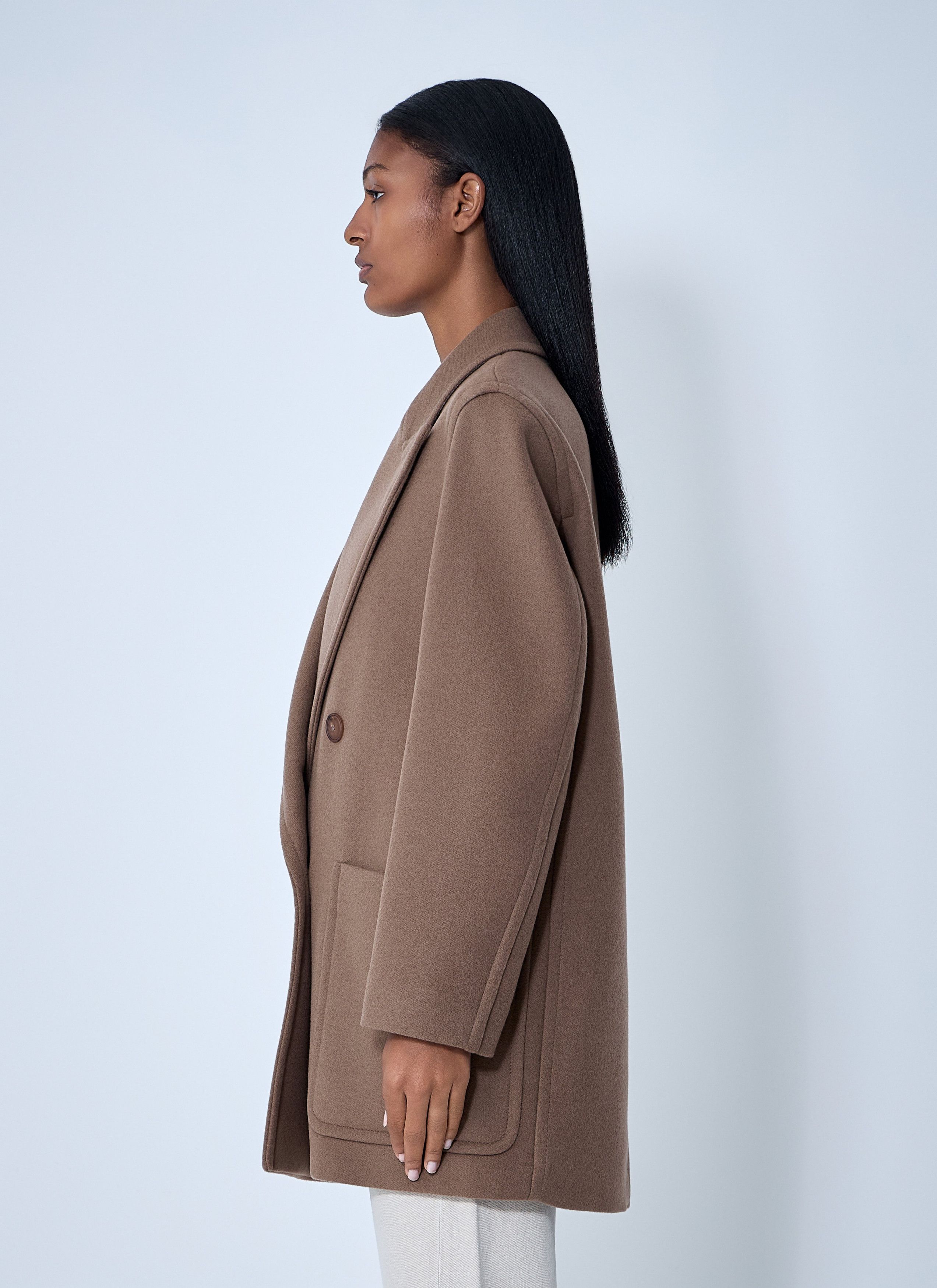 Max Mara Deletta Short Coat Size L / US 10 / IT 46 - 3 Thumbnail