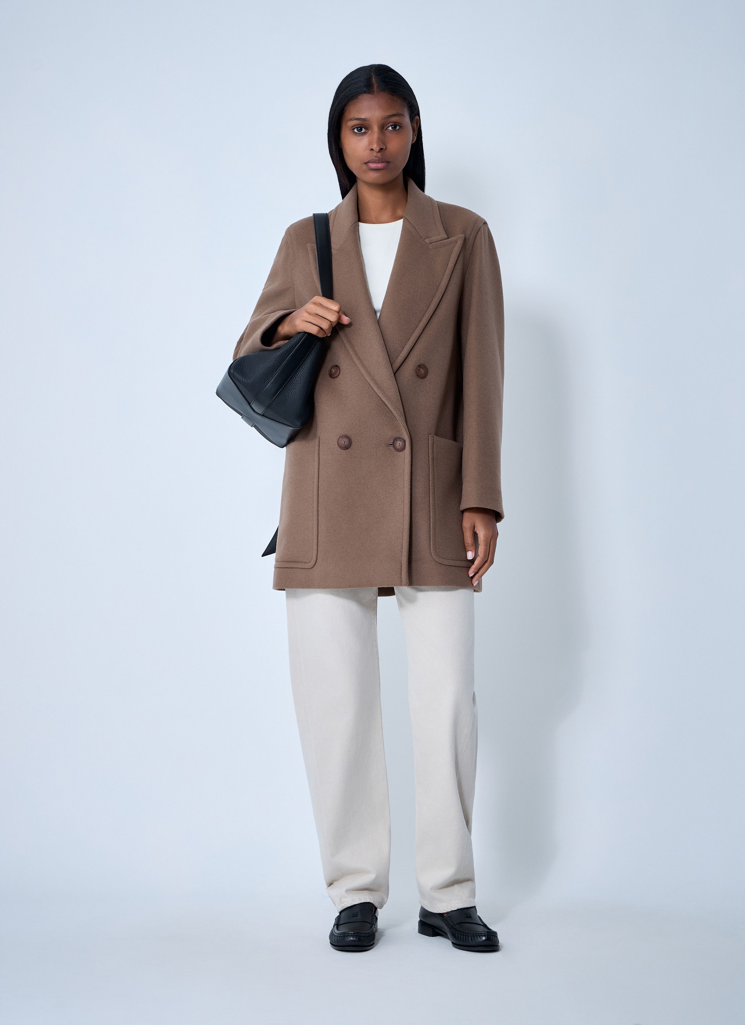 Max Mara Deletta Short Coat Size L / US 10 / IT 46 - 2 Thumbnail