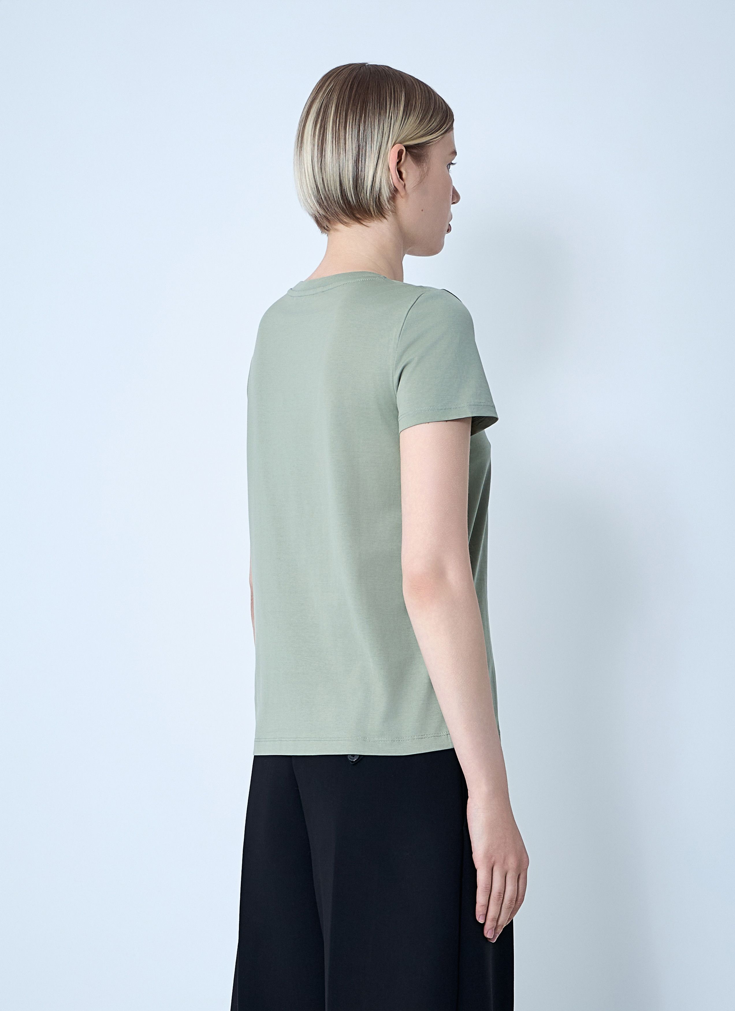 Max Mara Logo Motif T-Shirt Size M / US 6-8 / IT 42-44 - 4 Thumbnail