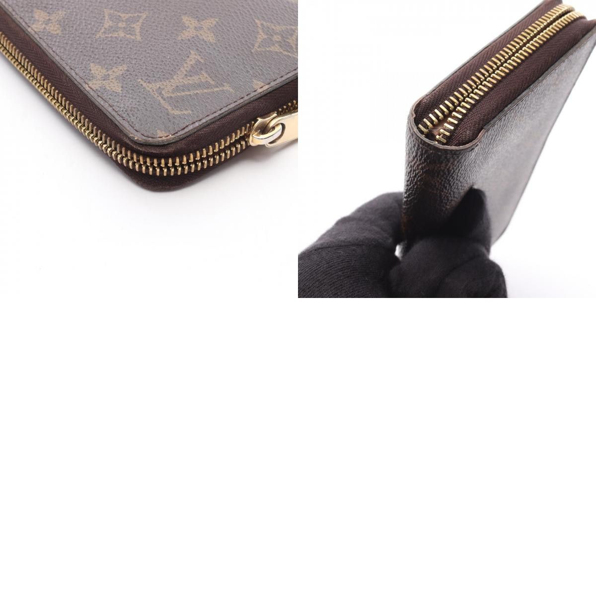 Louis Vuitton Louis Vuitton Louis Vuitton Zippy Wallet Monogram Long Wallet Canvas Long Wallet M41894 Size ONE SIZE - 10 Thumbnail