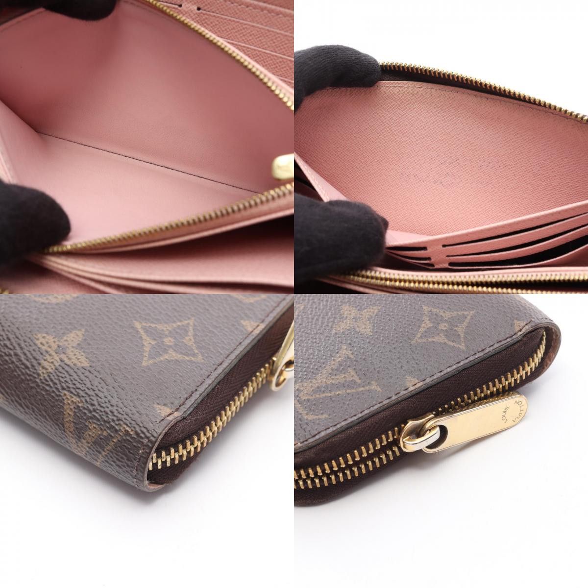 Louis Vuitton Louis Vuitton Louis Vuitton Zippy Wallet Monogram Long Wallet Canvas Long Wallet M41894 Size ONE SIZE - 9 Thumbnail