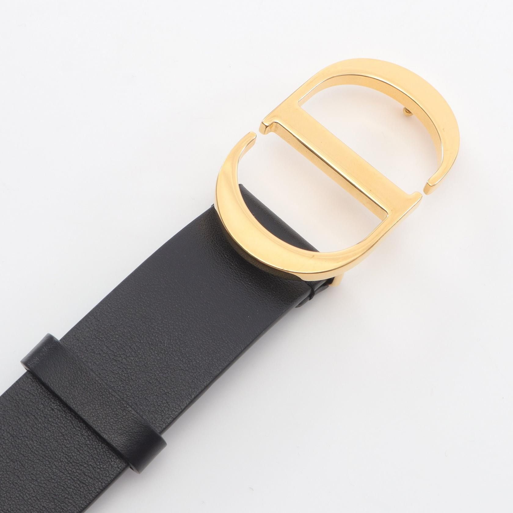 Dior Dior Dior 30 MONTAIGNE Leather Belt Leather Other Size ONE SIZE - 2 Thumbnail