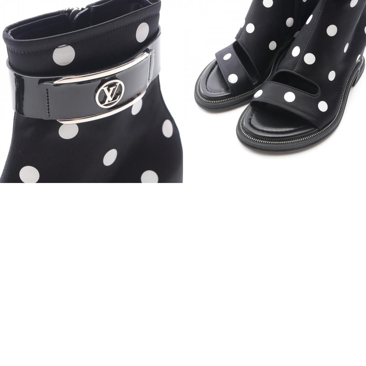Louis Vuitton Louis Vuitton Louis Vuitton Moonlight Line Monogram Patent Leather Fabric Boots Canvas Shoes 1AA0KD Size ONE SIZE - 10 Thumbnail
