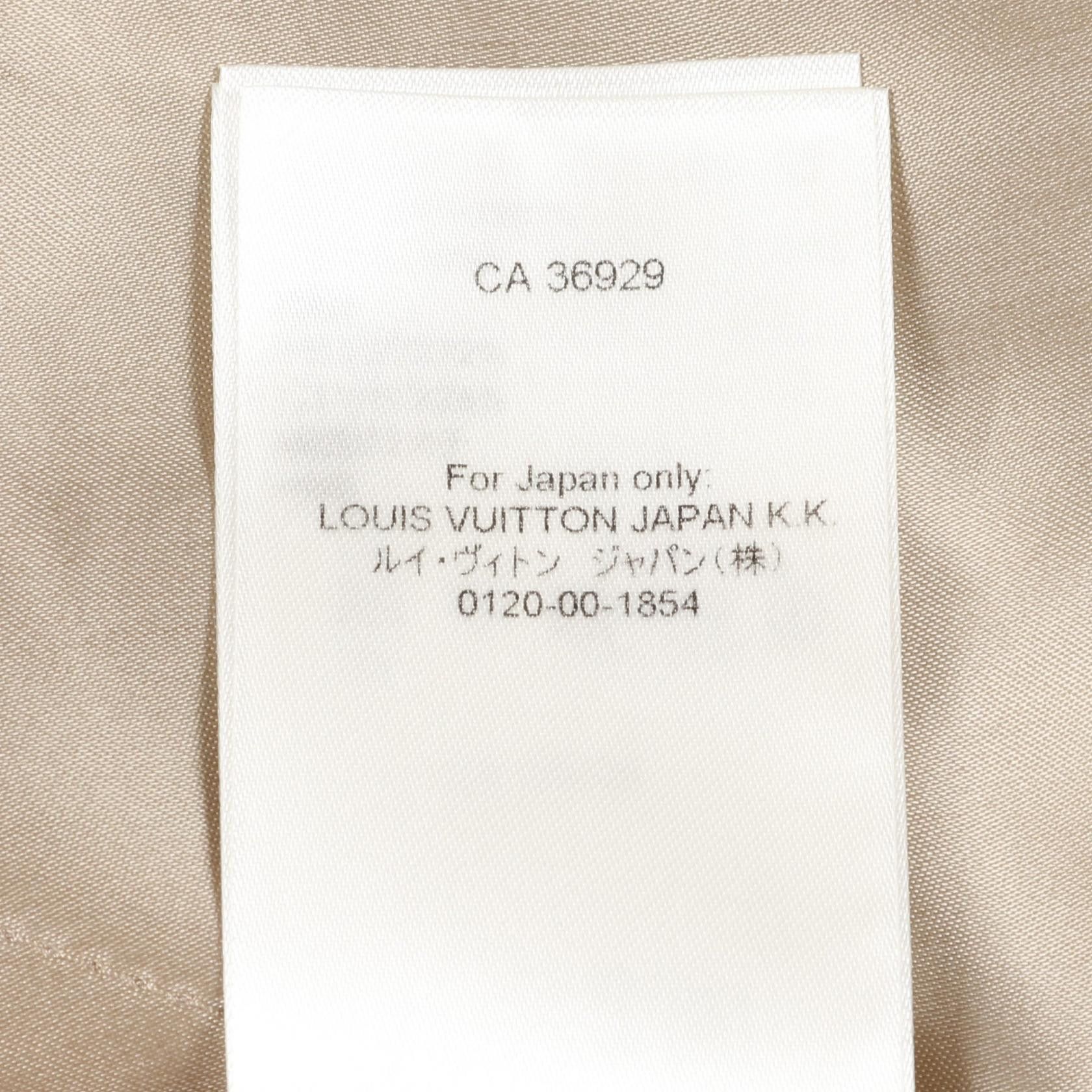 Louis Vuitton Louis Vuitton Louis Vuitton Embroidered Cotton Blend Bomber Jacket Cotton Outerwear RM242MQ RM6 HRB40E Size ONE SIZE - 4 Thumbnail