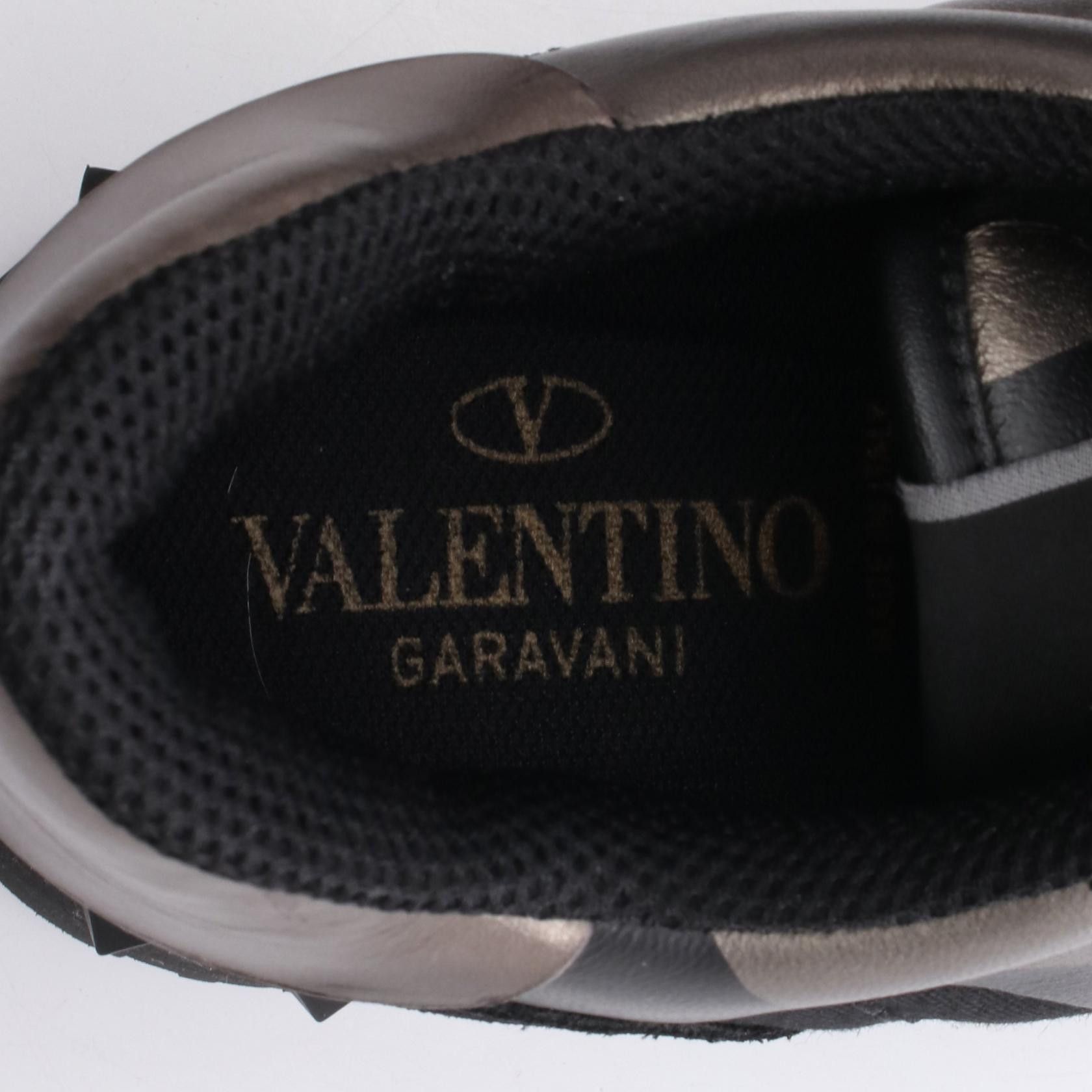 Valentino Valentino Valentino Garavani LSL723YO Leather Fabric Sneakers Leather Shoes LSL723YO Size ONE SIZE - 5 Thumbnail