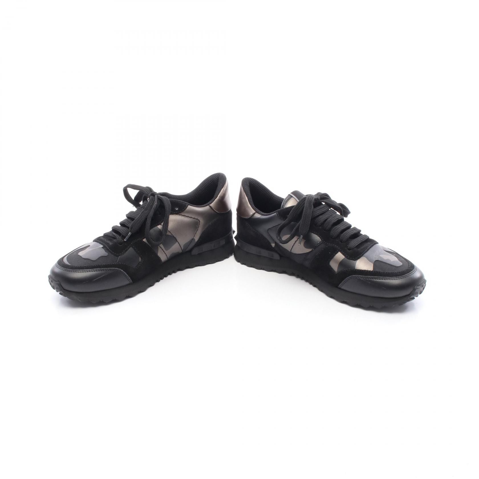 Valentino Valentino Valentino Garavani LSL723YO Leather Fabric Sneakers Leather Shoes LSL723YO Size ONE SIZE - 3 Thumbnail