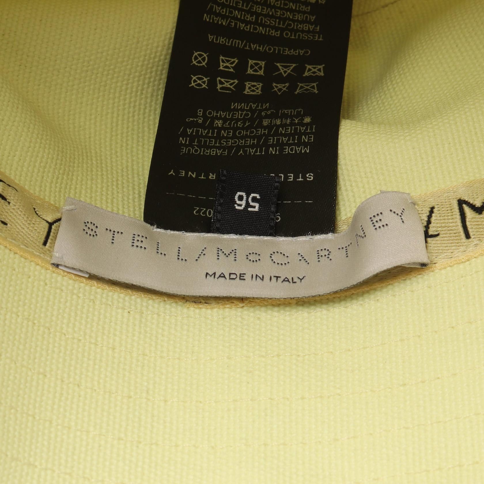 Stella McCartney Stella Mccartney Stella McCartney Hat Cotton Hat Cotton Hats Size ONE SIZE - 4 Thumbnail