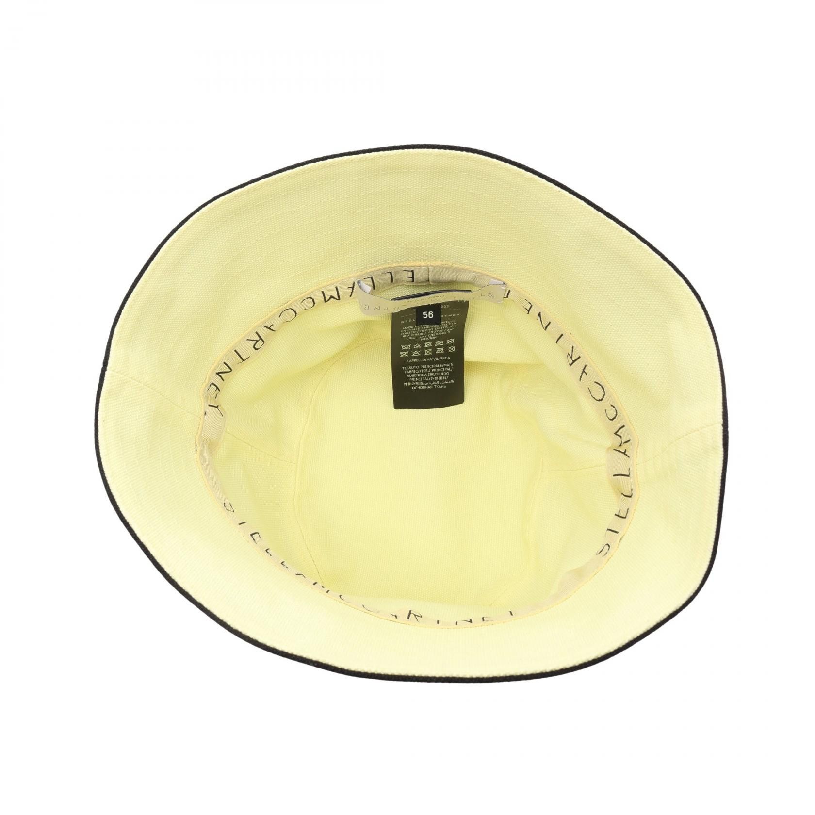 Stella McCartney Stella Mccartney Stella McCartney Hat Cotton Hat Cotton Hats Size ONE SIZE - 3 Thumbnail