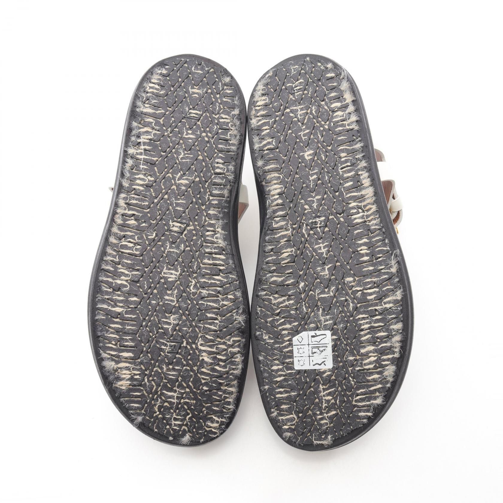 Marni Marni Marni Fisherman's Sandal Leather Sandal Leather Shoes SAMS016901 Size ONE SIZE - 4 Thumbnail