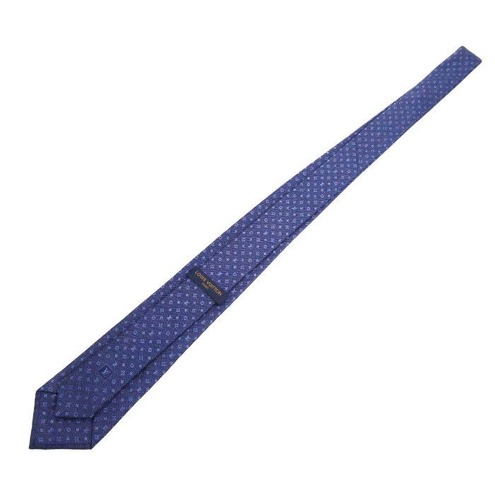 Louis Vuitton Louis Vuitton Louis Vuitton Monogram Silk Tie Cotton Necktie M70953 Size ONE SIZE - 3 Thumbnail
